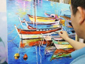 Tìm hiểu về nghệ thuật tranh sơn dầu